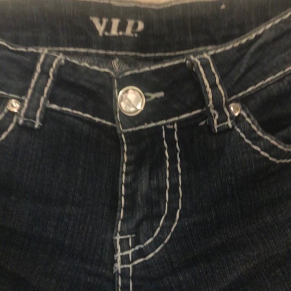 SOLD - V.I.P Skinny Low Rise Jeans - Picture 4 of 7